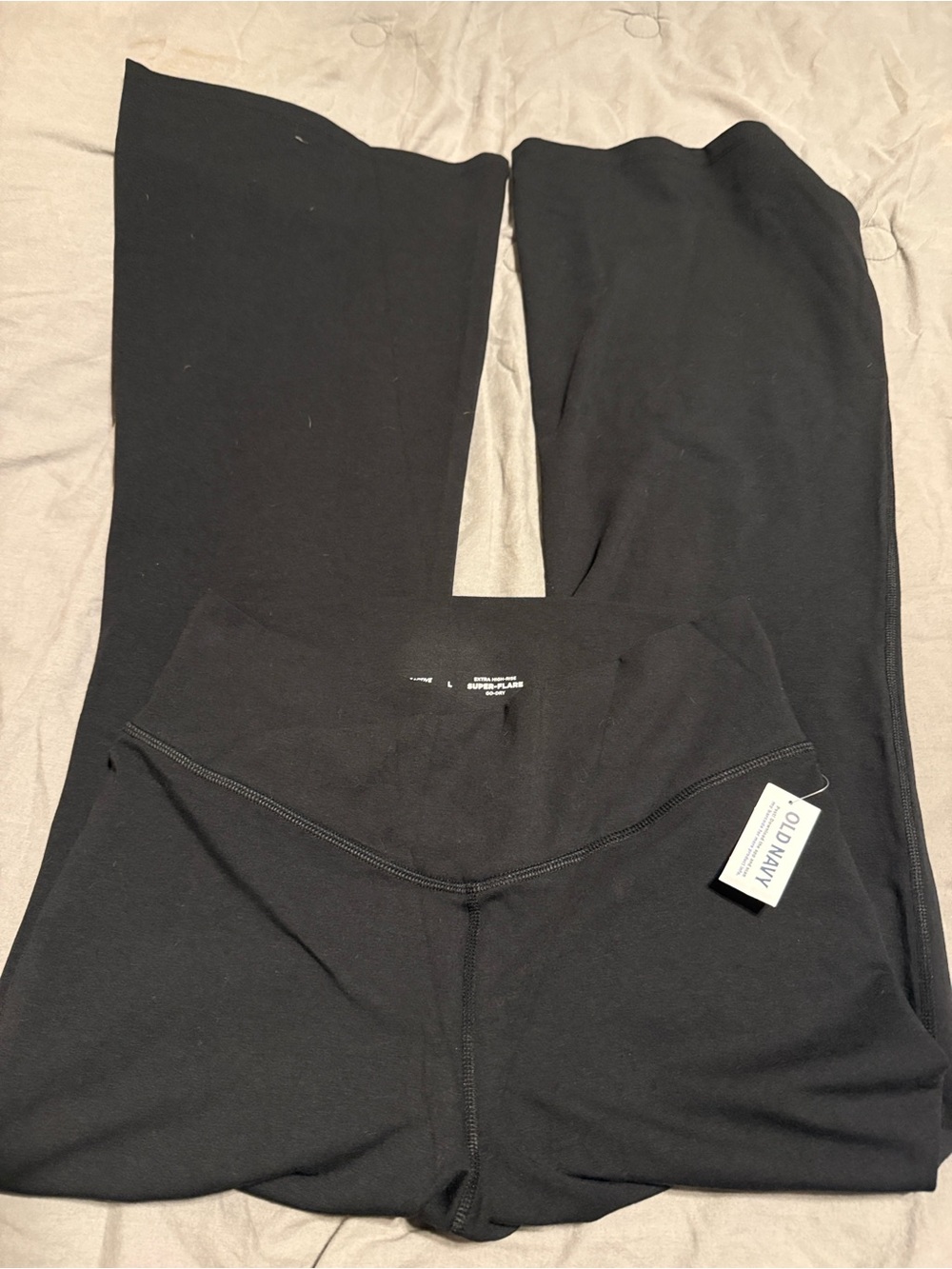 Old Navy Black Flared Leggings